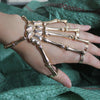 Skeleton Hand Bracelet - Riviera Couture