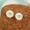 Floral Pearl Studs - Riviera Couture