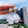 Floral Pearl Studs - Riviera Couture