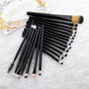 20-Brush Cosmetic Set - Riviera Couture