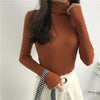 Autumn Ribbed Turtleneck - Riviera Couture