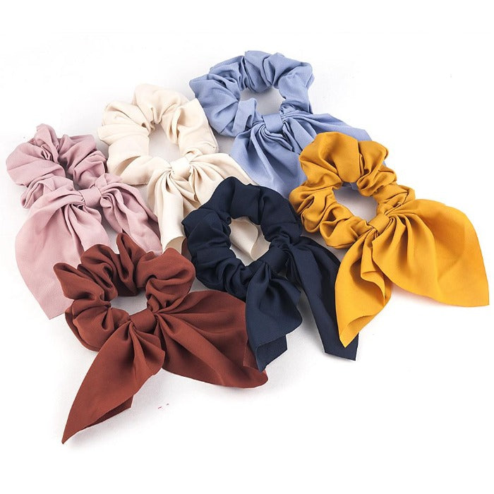 Vintage Knot Scrunchie - Riviera Couture