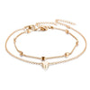 Bohemian Heart Anklets - Riviera Couture