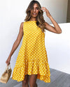 Polka-dot Summer Dress - Riviera Couture