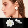 Floral Pearl Studs - Riviera Couture