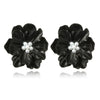 Floral Pearl Studs - Riviera Couture